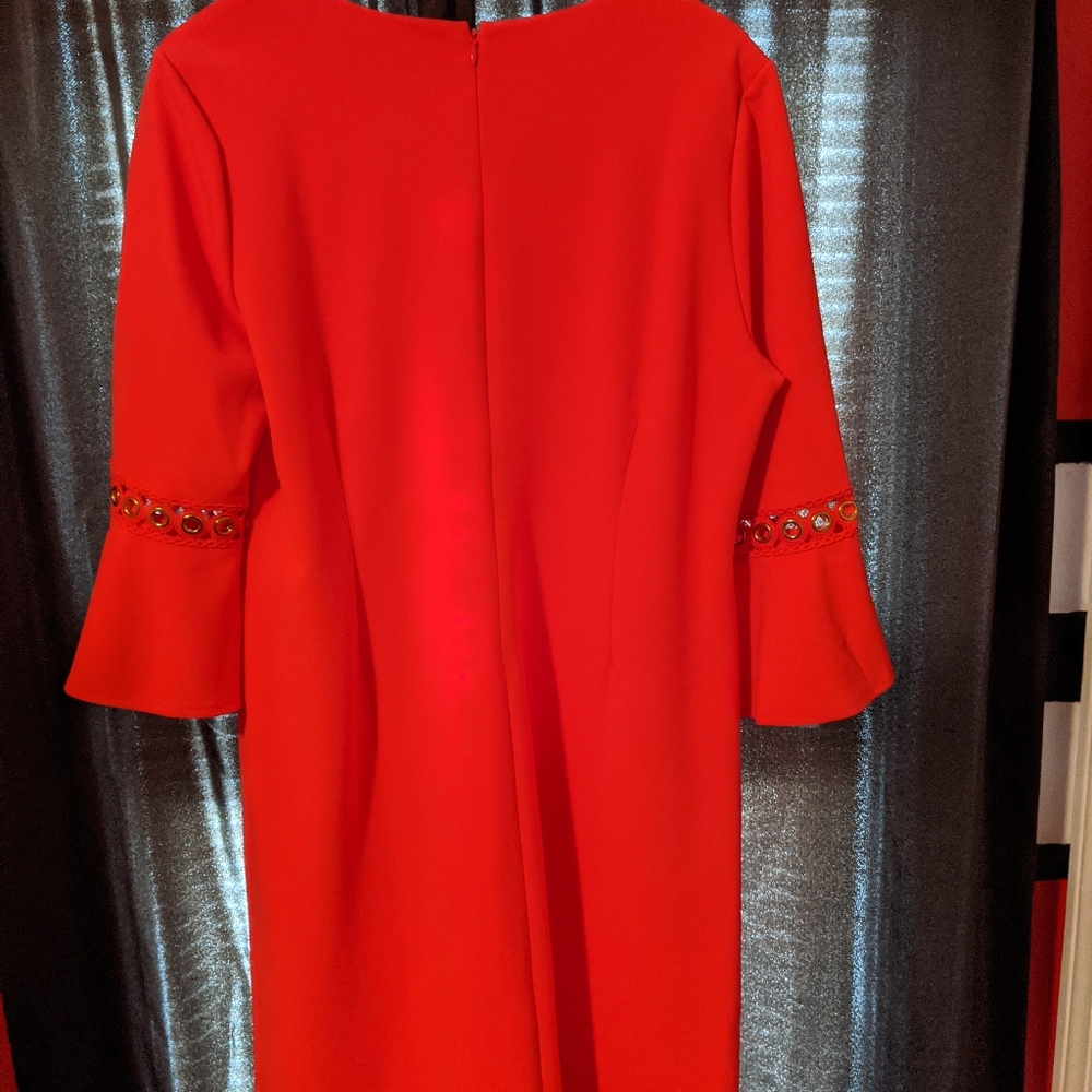 Coral Dress by Dennis Basso